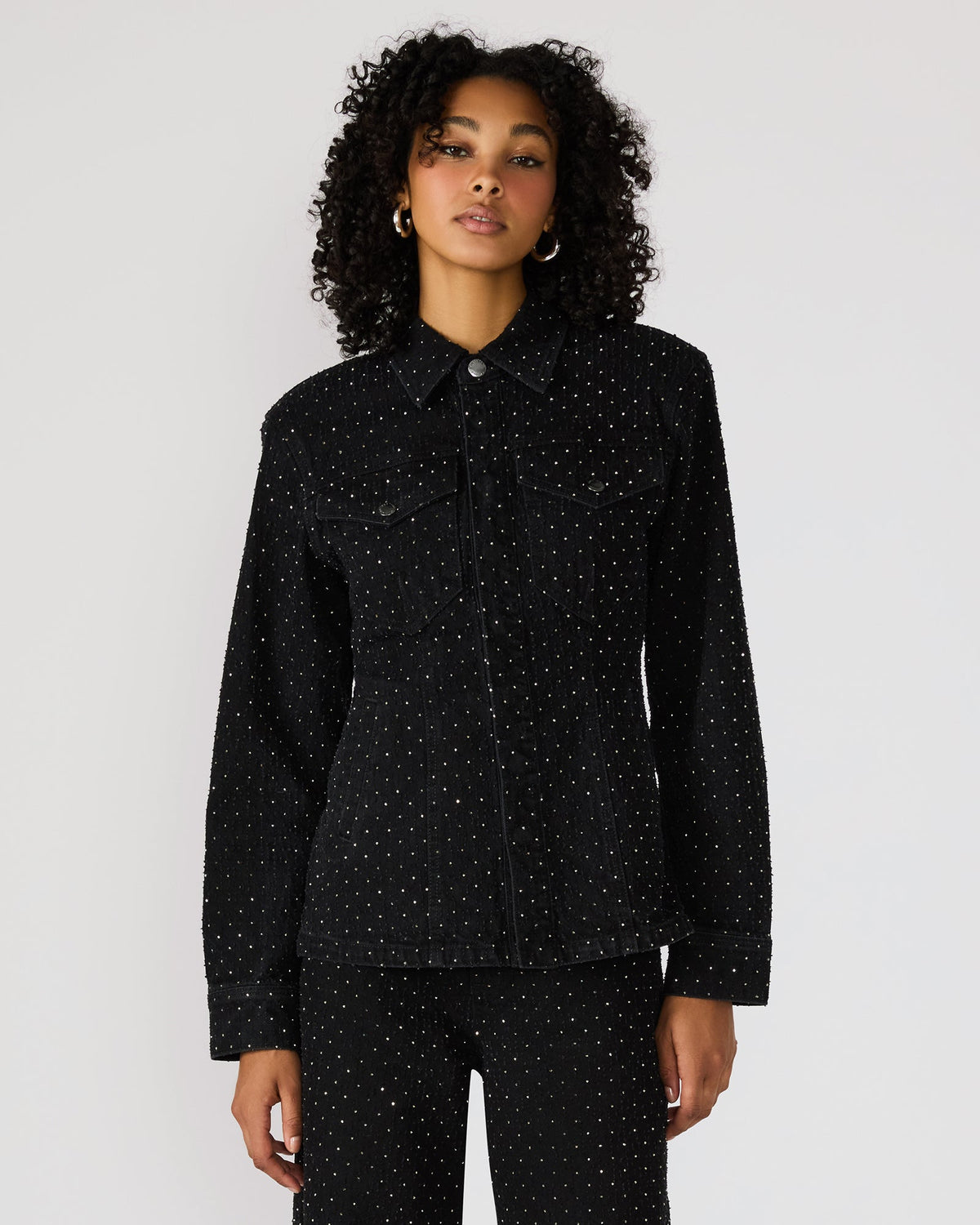 PARC CRYSTAL JACKET BLACK