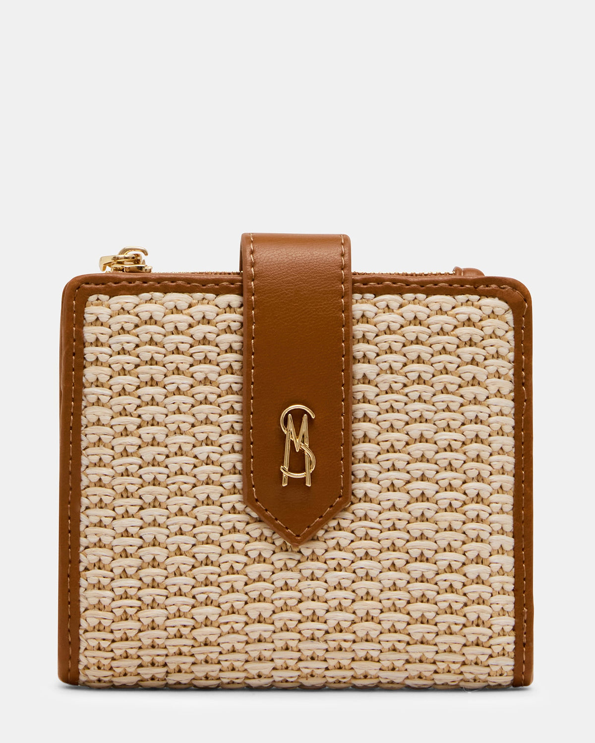JEM STRAW WALLET LIGHT NATURAL