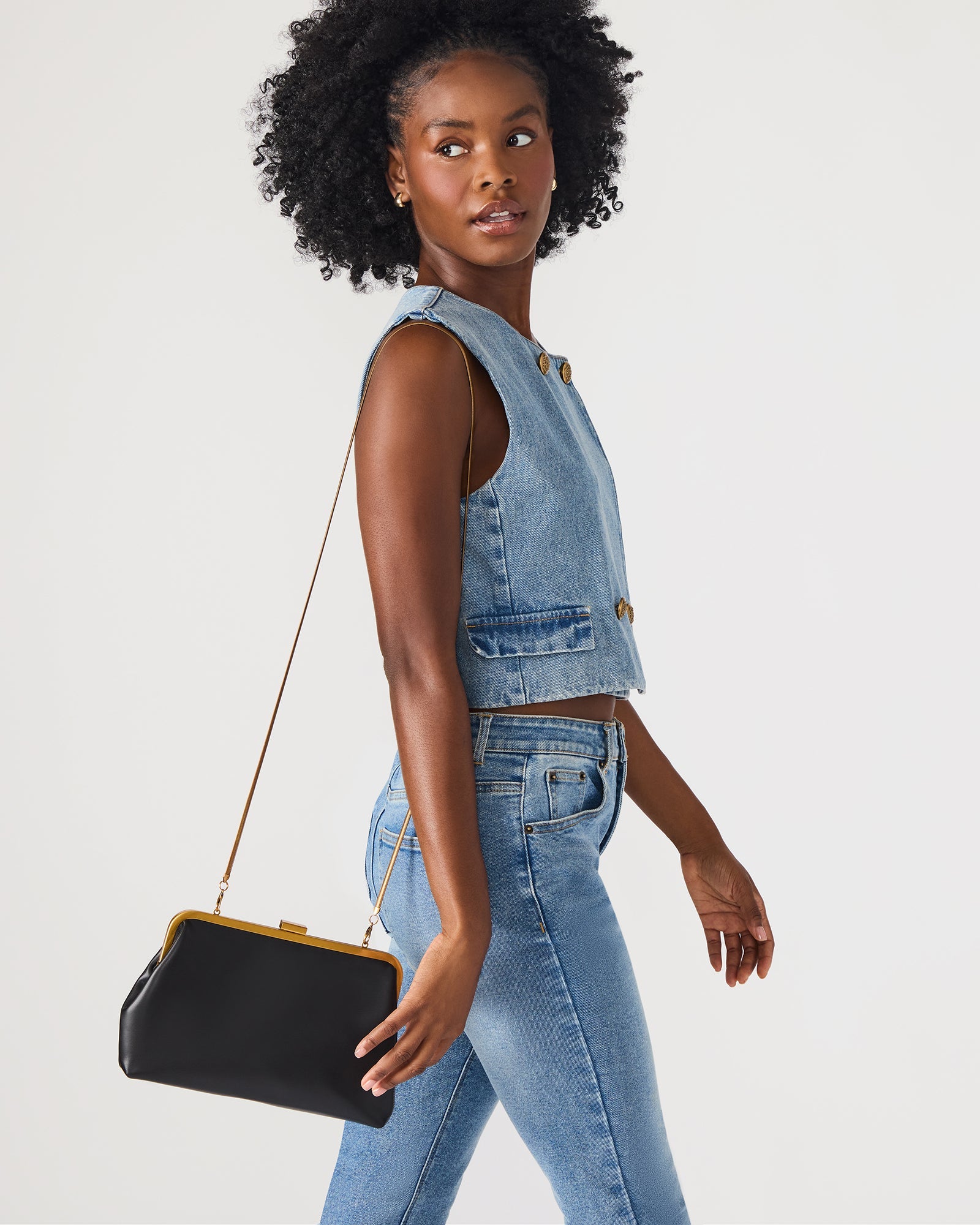 KISSES BAG BLACK
