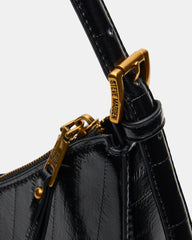 SMITH BAG BLACK EEL