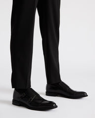HARAN BLACK LEATHER
