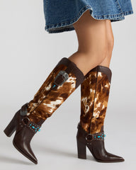 KOLT BROWN COW PRINT